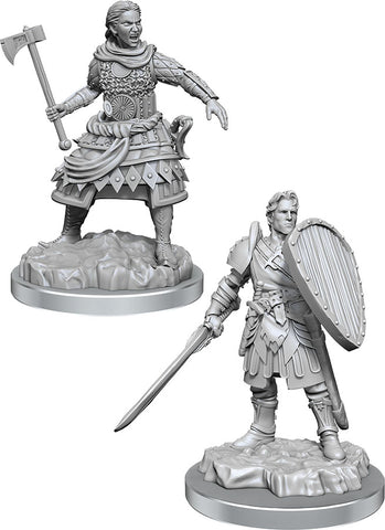D&D Nolzur's Marvelous Miniatures: W21 Human Fighters