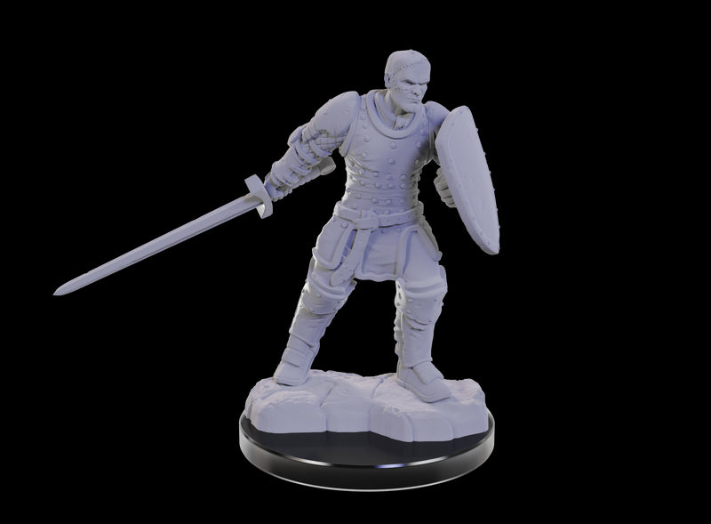 D&D Nolzur's Marvelous Unpainted Miniatures: W22 Reborn Paladin & Reborn Warlock