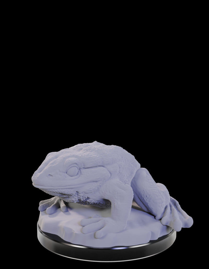 WizKids Deep Cuts Unpainted Miniatures: W22 Giant Frogs