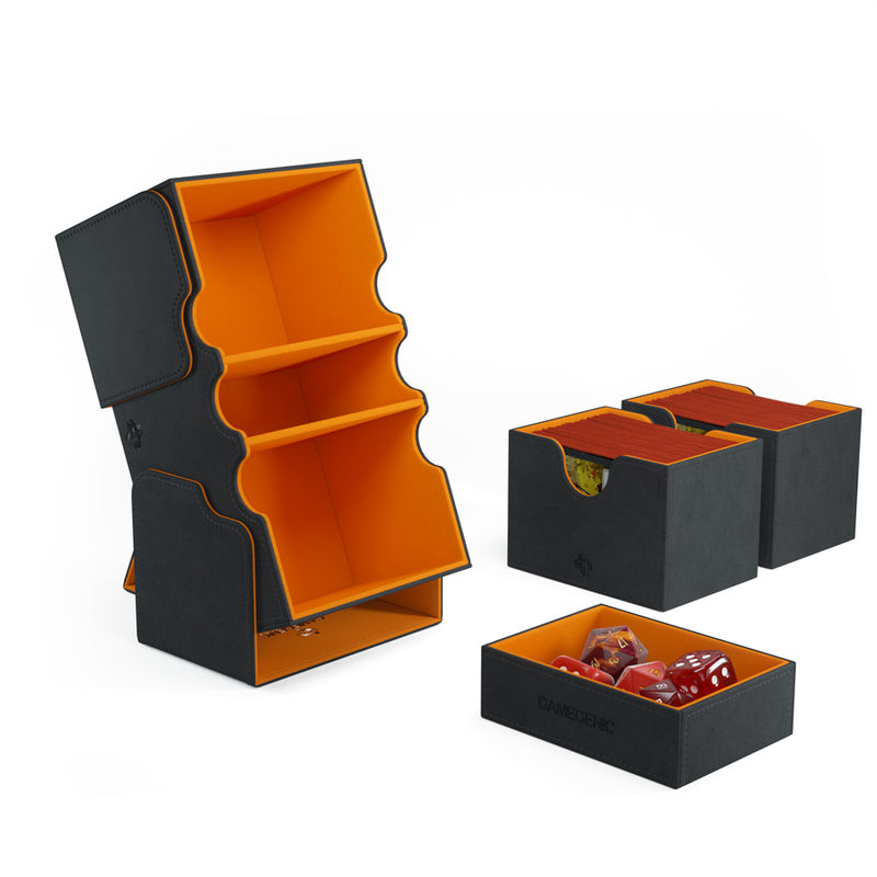 GameGenic: Stronghold 200+ XL - Black/Orange