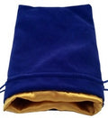 Metallic Dice: 6"x 8" Velvet Dice Bag with Satin Lining