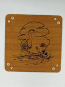 Dice: Leatherette Dice Tray 6"x6"