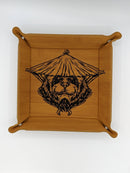 Dice: Leatherette Dice Tray 6"x6"