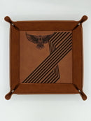 Dice: Leatherette Dice Tray 6"x6"