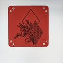 Dice: Leatherette Dice Tray 6"x6"