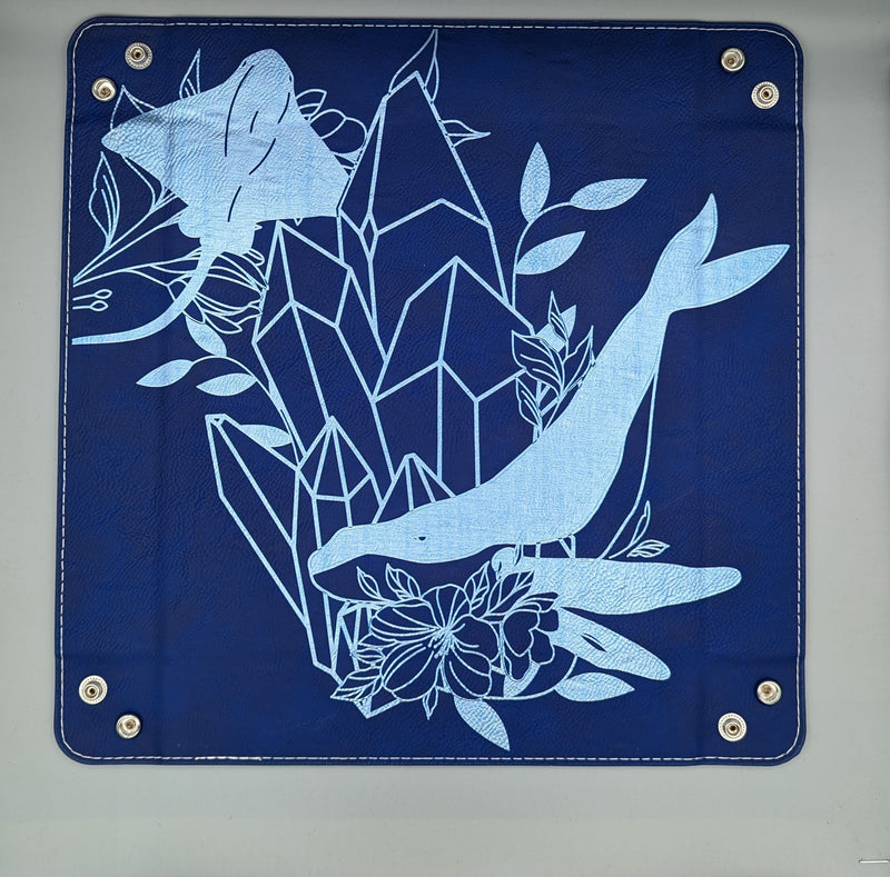 Dice: Leatherette Dice Tray 9"x9"