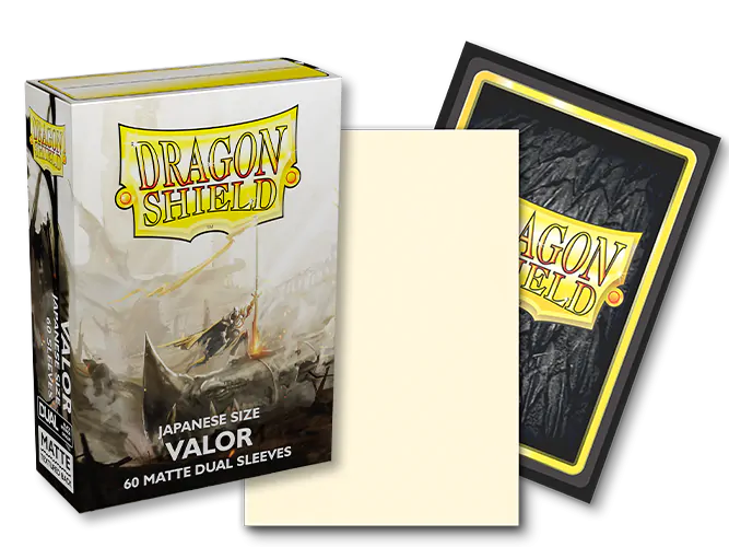 Dragon Shield: Japanese Size 60ct Sleeves - Valor (Dual Matte)