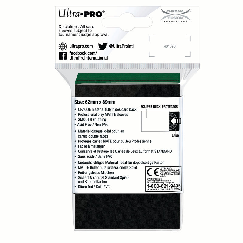 Ultra PRO: Small 60ct Sleeves - Eclipse Matte (Forest Green)