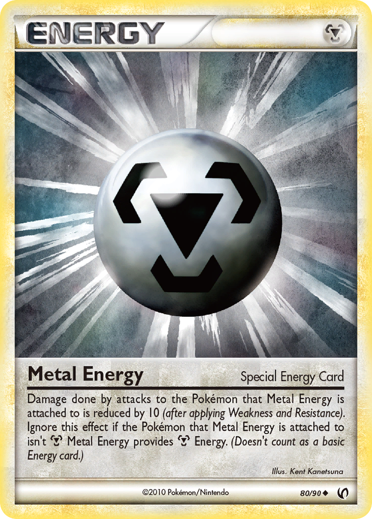 Metal Energy (80/90) [HeartGold & SoulSilver: Undaunted]