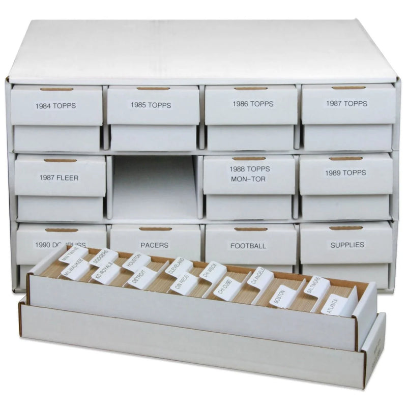 Card Storage House Bundle - Includes 12 800ct Boxes
