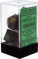 Gemini: Polyhedral Green Purple/Gold (7)