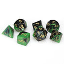 Gemini: Polyhedral Black Green/Gold (7)