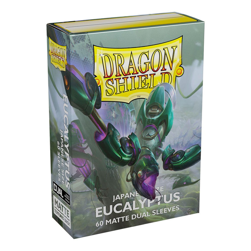 Dragon Shield: Japanese Size 60ct Sleeves - Eucalyptus (Dual Matte)