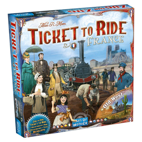 Ticket to Ride: France + Old West (Map Collection 6)
