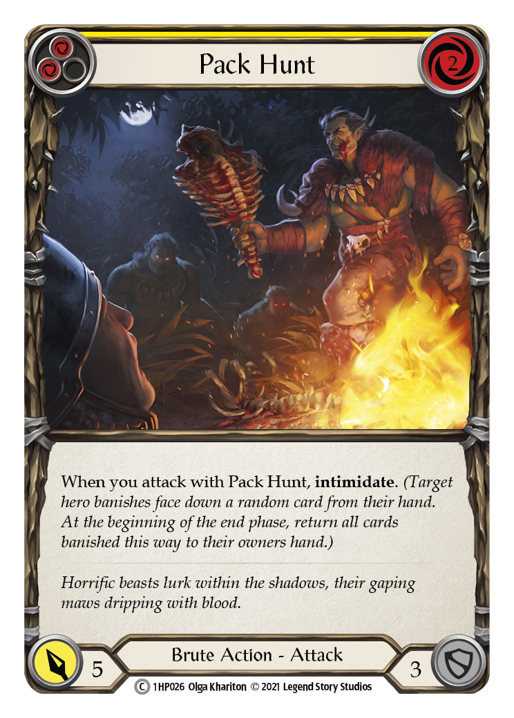 Pack Hunt (Yellow) [1HP026] (History Pack 1)