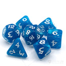 Die Hard: 7 Piece RPG Dice Set Elessia Wish Song with White