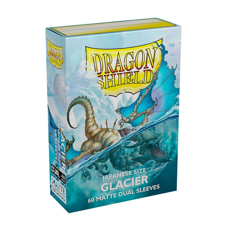 Dragon Shield: Japanese Size 60ct Sleeves - Glacier (Dual Matte)