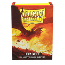 Dragon Shield: Standard 100ct Sleeves - Ember (Dual Matte)