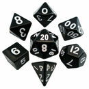 16mm Black Metal Dice Set