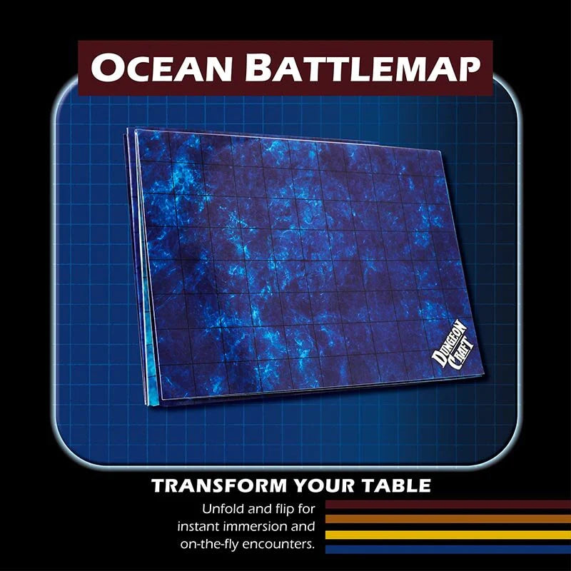 Dungeon Craft Battlemaps: Ocean Pack