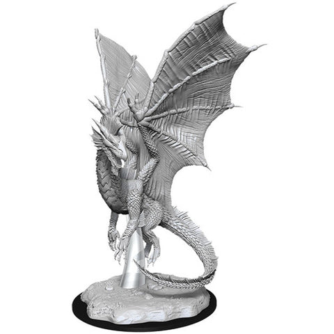D&D Nolzur's Marvelous Unpainted Miniatures: W11 Young Silver Dragon