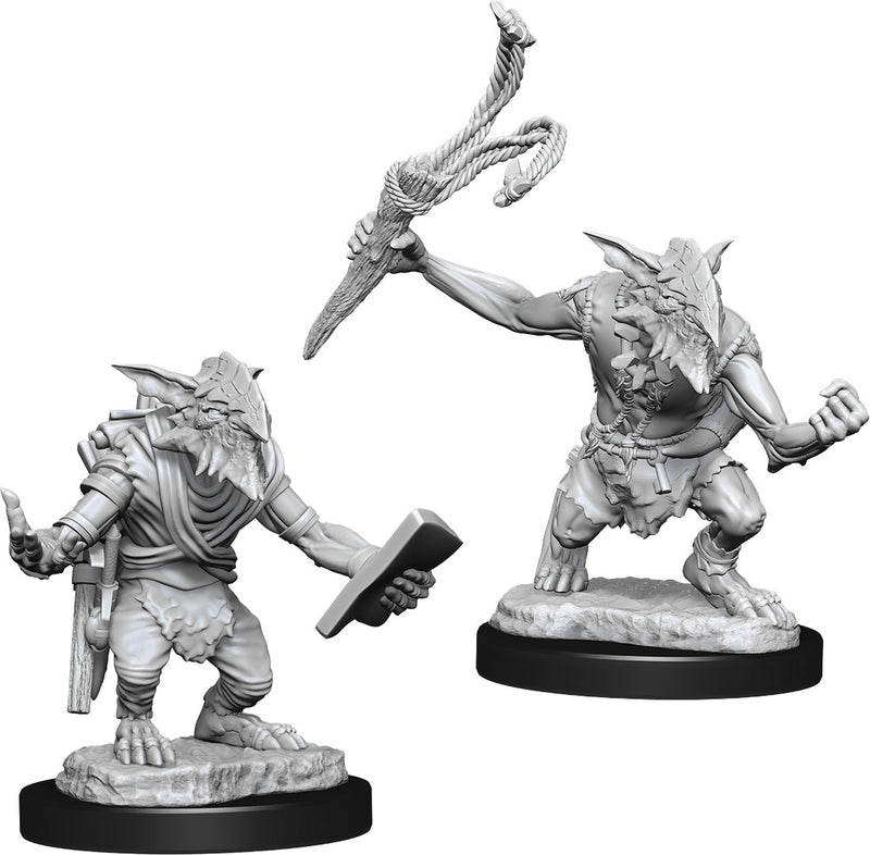 Magic the Gathering Unpainted Minis: W01 Goblin Guide & Goblin Bushwhacker