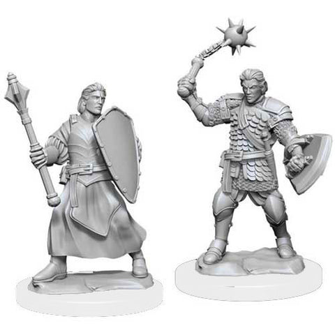 Critical Role Unpainted Miniatures: W01 Male Human Clovis Concord Cleric