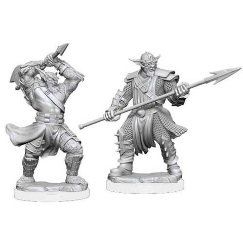 Critical Role Unpainted Miniatures: W01 Male Bugbear Fighter