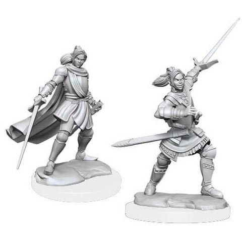 Critical Role Unpainted Miniatures: W01 Female Half-Elf Xhorhas Paladin