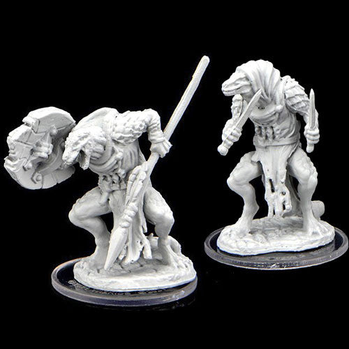 Critical Role Unpainted Miniatures: W2 Kuul'Tevir Javelineer & Assassin