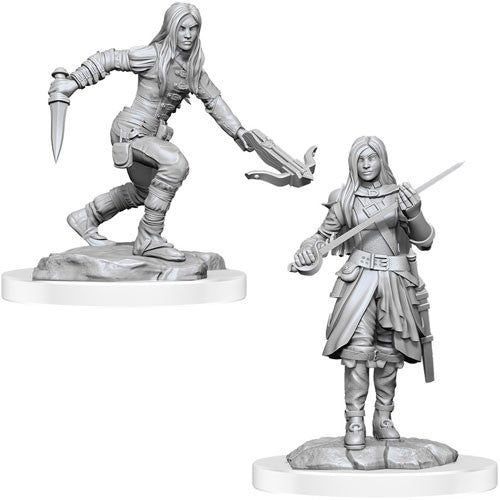 D&D Nolzur's Marvelous Unpainted Miniatures: W17 Half-Elf Rogue Female